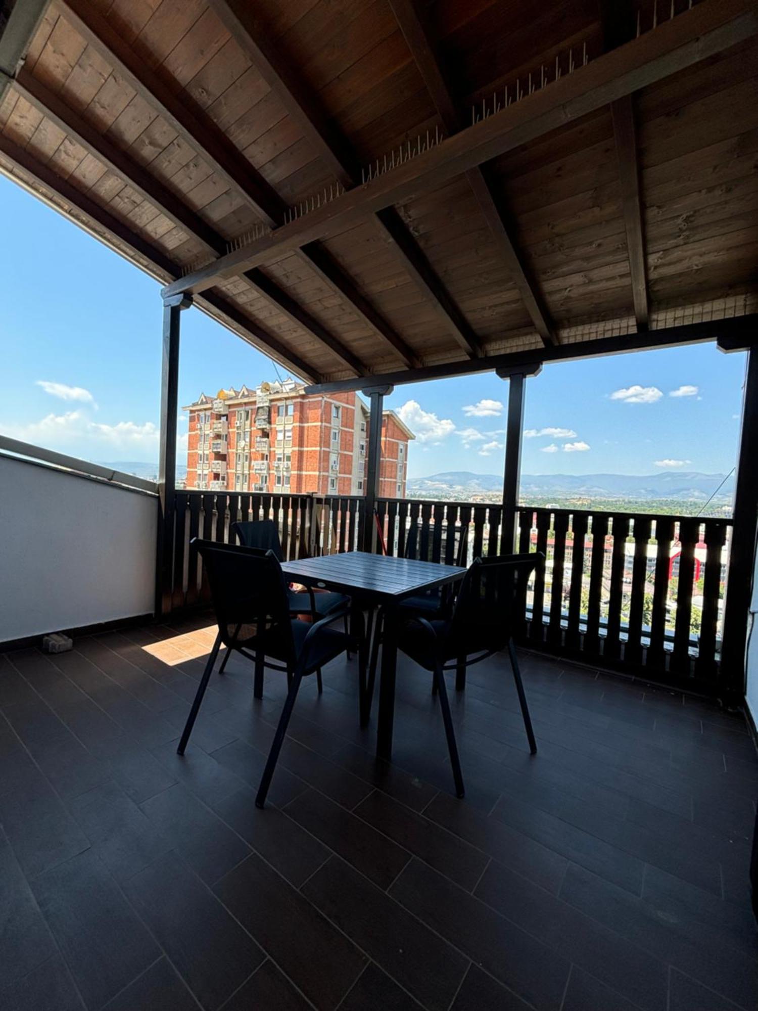 Urban Loft Apartman Szkopje Kültér fotó
